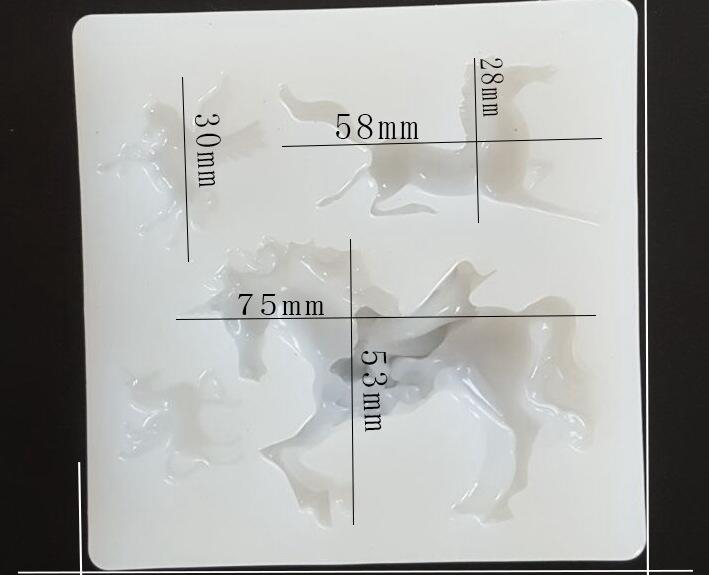 Resin Art Equipment - Stampo in silicone con simpatici animali