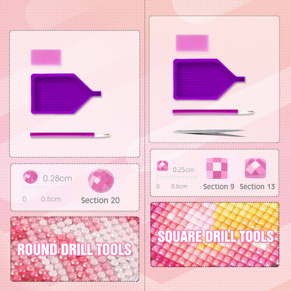 HUACAN 5D Diamante Mosaico Fio - Resin Art Rose recensione e prezzo