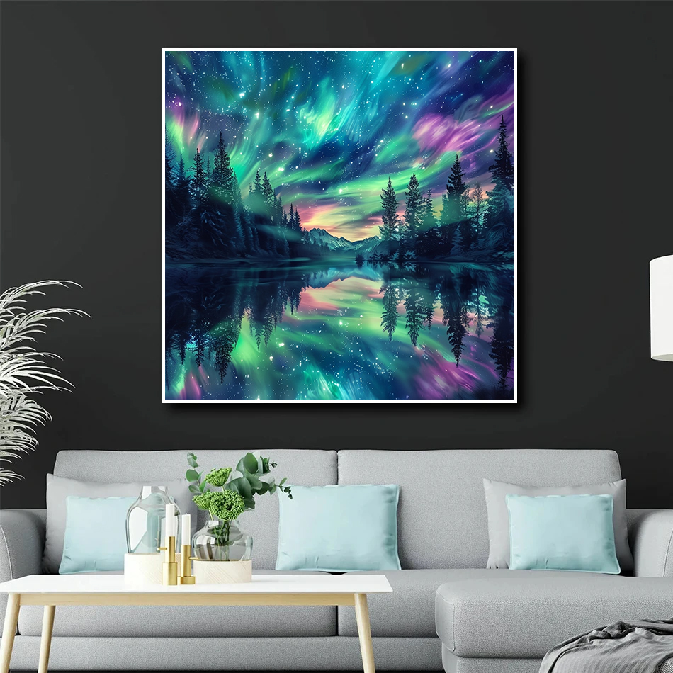 Pittura Diamante Senza Cornice - Resin Art Wallpaper recensione e prezzo