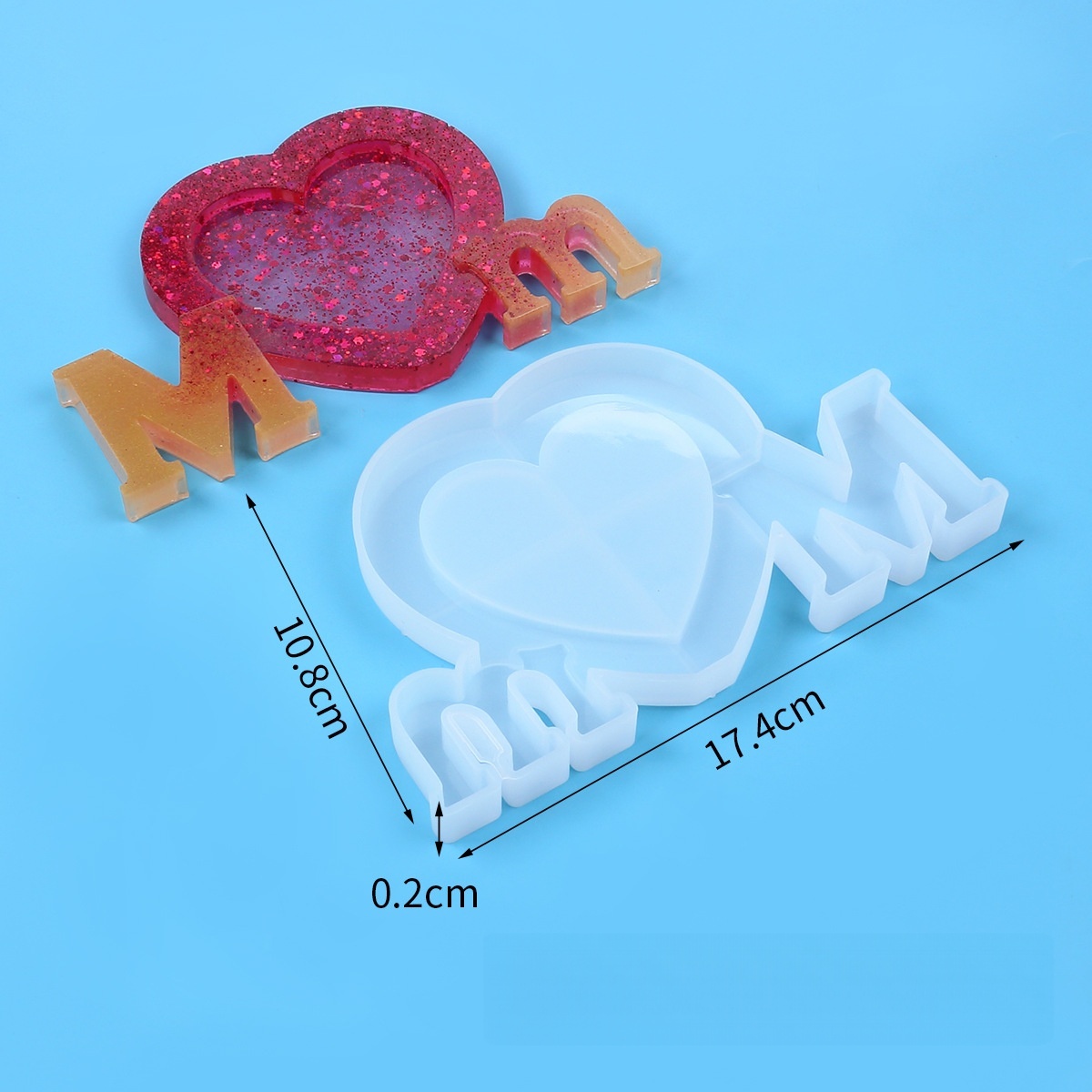 Stampo in Silicone per Resina  - Resin Art Alphabet recensione e prezzo