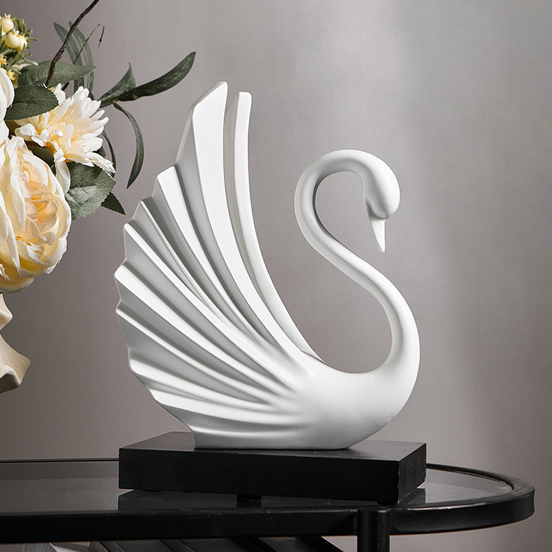 Statuetta di coppia di cigni i - Resin Art Wedding Gift recensione e prezzo