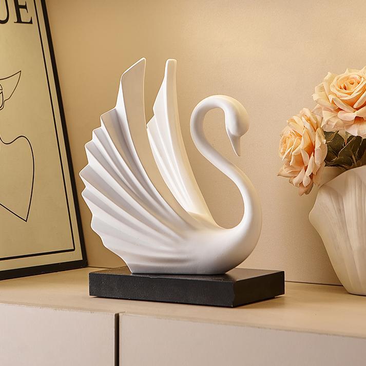 Statuetta di coppia di cigni i - Resin Art Wedding Gift recensione e prezzo