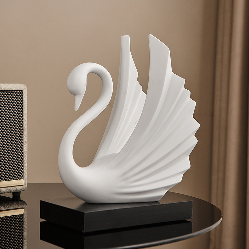 Statuetta di coppia di cigni i - Resin Art Wedding Gift recensione e prezzo