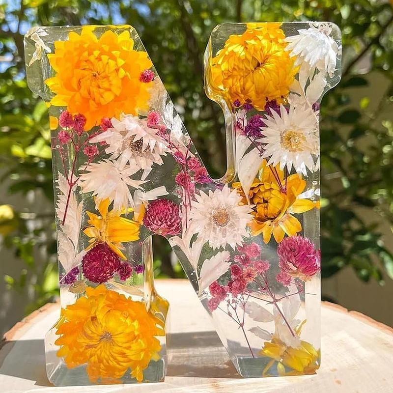 Lampada da notte floreale con  - Resin Art Alphabet recensione e prezzo